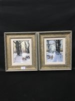 Lot 282 - TWO OILS ON BOARD BY G WILLIAMS