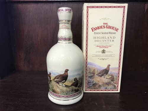 Lot 22 - THE FAMOUS GROUSE HIGHLAND DECANTER