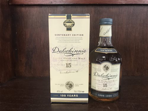 Lot 53 - DALWHINNIE 15 YEARS OLD CENTENARY EDITION