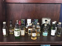 Lot 54 - APPROXIMATELY EIGHTY MALT WHISKY MINIATURES
