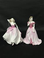 Lot 346 - FIVE COALPORT FIGURES