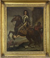 Lot 403 - PORTRAIT OF CHARLES II, AFTER SIR PETER LELY