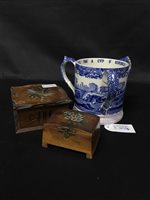 Lot 227 - COPELAND SPODE AULD LANG SYNE THREE HANDLED CUP