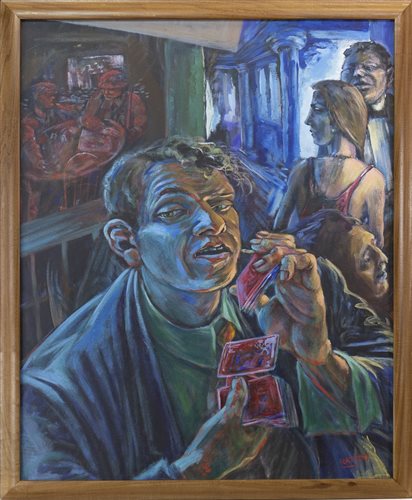 Vincent Rattray Lot 90 - CARD DEALER, BY VINCENT RATTRAY