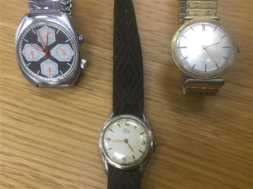 Lot 247 - A GROUP OF SPARE WATCH PARTS