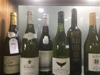 Lot 1 - A SELECTION OF CHABLIS, PINOT GRIGIO AND OTHER WHITE WINE - TWELVE BOTTLES