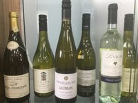 Lot 6 - A SELECTION OF CROZES-HERMITAGE, CHARDONNAY AND OTHER WHITE WINE - TWELVE BOTTLES
