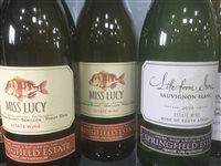 Lot 7 - A SELECTION OF MISS LUCY PINOT GRIS, CROZES-HERMITAGE AND OTHER WHITE WINE - TWELVE BOTTLES