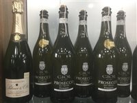 Lot 10 - A SELECTION OF CHAMPAGNE AND PROSECCO - TWELVE BOTTLES