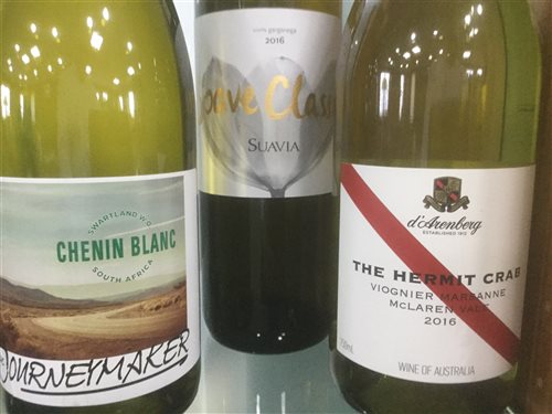 Lot 22 - A SELECTION OF CHENIN BLANC AND OTHER WHITE WINE - TWELVE BOTTLES