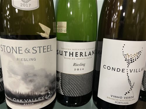 Lot 42 - A SELECTION OF RIESLING AND OTHER WHITE WINE - TWELVE BOTTLES