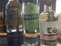Lot 54 - A SELECTION OF EDINBURGH AND OTHER GIN - SEVEN BOTTLES