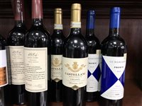 Lot 71 - A SELECTION OF CHIANTI AND OTHER RED WINE - TWELVE BOTTLES