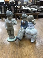 Lot 383 - A GROUP OF NAO FIGURES