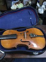 Lot 390 - A VIOLIN IN CARRY CASE