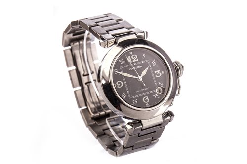 Lot 837 A Gentleman S Cartier Pasha Wrist Watch