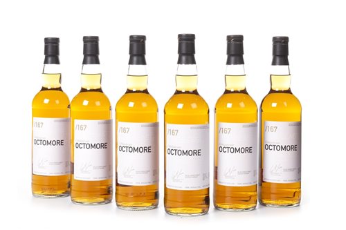 Lot 1005 - SIX BOTTLES OF OCTOMORE 2004 FUTURES 'THE BEAST'