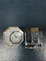 Lot 401 - A PAIR OF VERSACE FOR ROSENTHAL OCTAGONAL TUMBLERS