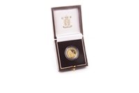 Lot 518 - A 2007 BRITANNIA 1/4 OZ GOLD PROOF COIN