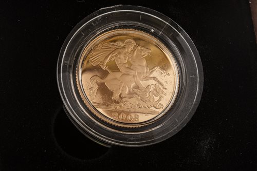 Lot 519 - A GOLD PROOF SOVEREIGN, 2008