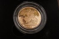 Lot 519 - A GOLD PROOF SOVEREIGN, 2008