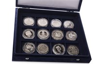 Lot 525 - A COLLECTION OF SILVER PROOF COINS