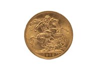Lot 526 - A GOLD SOVEREIGN, 1912