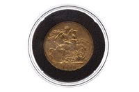 Lot 527 - A GOLD SOVEREIGN, 1893