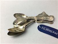 Lot 4 - A SET OF VICTORIAN SILVER SPOONS