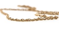 Lot 252 - A ROPETWIST CHAIN