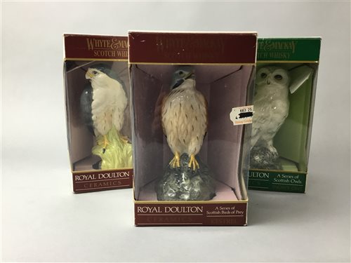 Lot 7 - A COLLECTION OF DOULTON 'BIRD' DECANTERS