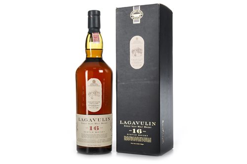 Lot 1080 - LAGAVULIN AGED 16 YEARS WHITE HORSE DISTILLERS - ONE LITRE