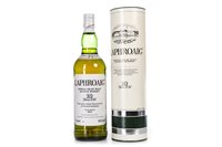 Lot 1065 - LAPHROAIG 10 YEARS OLD PRE-ROYAL WARRANT - ONE LITRE