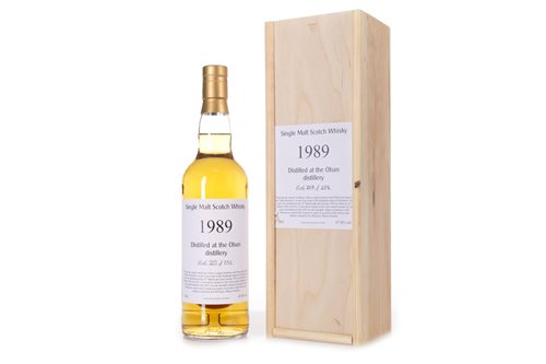 Lot 1027 - OBAN 1989 PRIVATE CASK AGED 24 YEARS