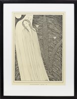Lot 64 - CALM LOVELY AND SOOTHING DEATH, A LITHOGRAPH BY HANNAH FRANK
