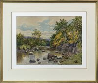 Lot 443 - RIVER SCENE, BY JOHN BLAKE MACDONALD