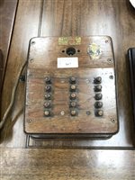 Lot 167 - A SELECTION OF TELEPHONIC BELL BOXES