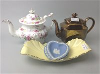 Lot 221 - A COLLECTION OF WEDGWOOD JASPERWARE AND OTHER CERAMICS
