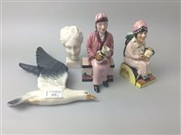 Lot 233 - A BESWICK SEAGULL AND OTHER COLLECTABLES