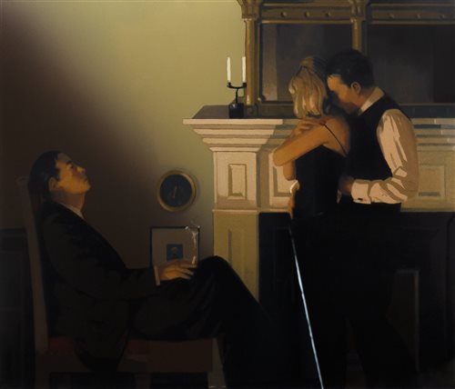 Lot 30 - BEAUTIFUL LOSERS II, A LIMITED EDITION SILKSCREEN PRINT BY JACK VETTRIANO