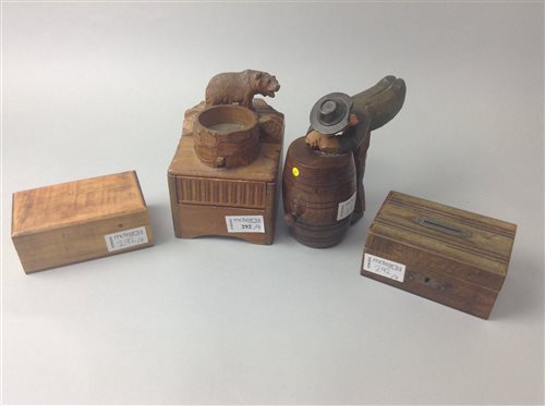 Lot 292 - A MUSIC BOX AND OTHER COLLECTABLES