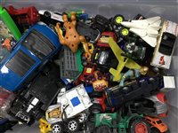 Lot 296 - A LARGE LOT OF VINTAGE TOY CARS