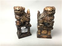 Lot 319 - THAI WARRIOR FIGURES AND OTHER COLLECTABLES