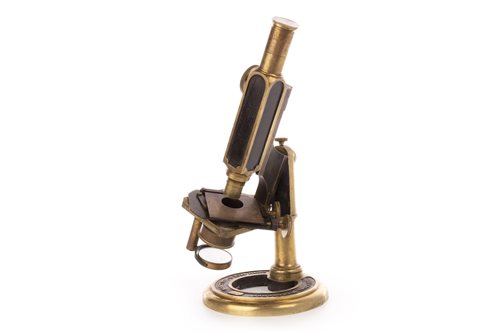 Lot 1474 - A MICROSCOPE BY SMITH BECK & BECK LONDON