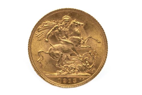Lot 545 - A GOLD SOVEREIGN, 1915