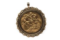 Lot 546 - A GOLD SOVEREIGN, 1910