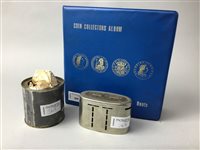 Lot 369 - A COIN ALBUM AND A COLLECTION OF COINS