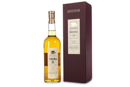 Lot 1099 - BRORA AGED 32 YEARS - 2011 RELEASE