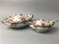 Lot 422 - A COLLECTION OF HOLLINSHEAD & KIRKHAM UNICORN POTTERY TUREENS