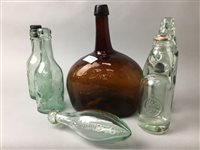 Lot 425 - A SCARBOROUGH AND DURHAM COD BOTTLE ALONG WITH OTHER BOTTLES